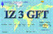 QSL di IZ3GFT