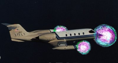 Ionizzazione Learjet 35A